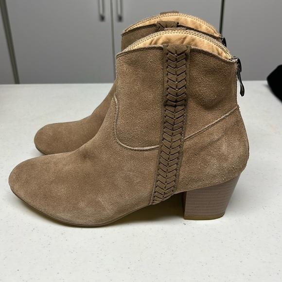 Tan Suede Boots - Picture 7 of 16